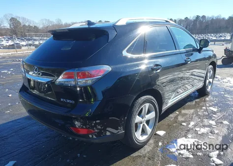 2014 Lexus Rx 350 z USA, uszkodzony, nr VIN 2T2BK1BA3EC248475